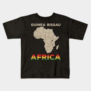 Guinea Bissau-Africa Kids T-Shirt